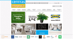 Desktop Screenshot of interjeras.lt
